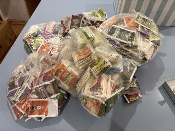 Theezakjes leeg diverse merken theezakje Lege hoesjes thee