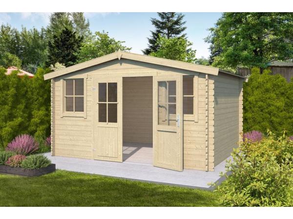 Blokhut Dallas 376x292 Onbehandeld vuren