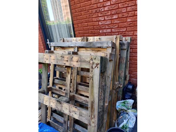 Oude pallets / Resthout - brandhout