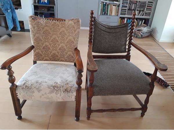 vintage stoelen, opknappers