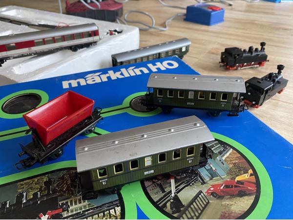 M&#xE4;rklin modeltreinset