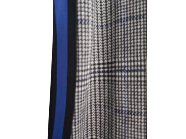 SoSoire jurk geruit grijs blauw M