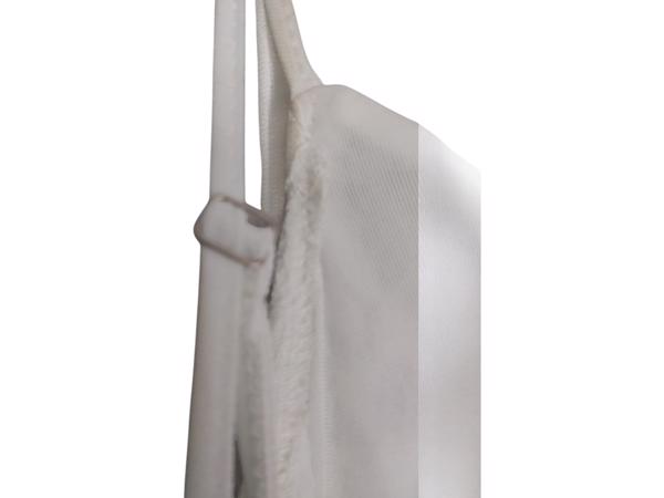 Jurkje zwart met wit kant L 40/42