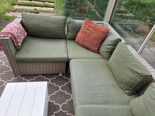 Loungset hoekbank