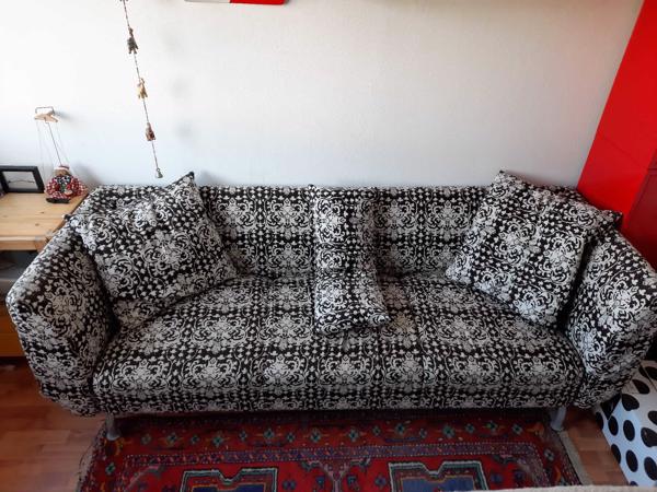 Ruime comfortabele driezitsbank