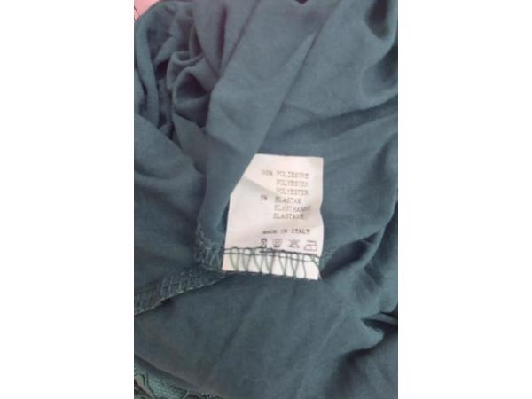 Groen kanten jurkje, maat 40