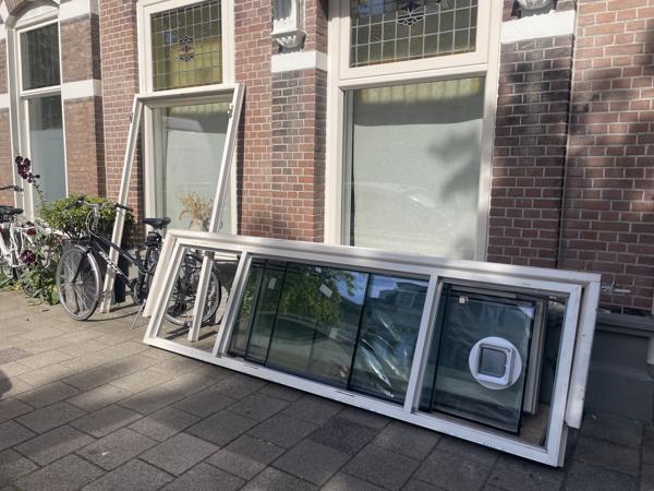 Set HR++ ramen, deuren inclusief kunststof kozijnen