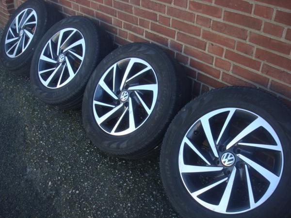 17 Inch Originele VW Woodstock Velgen en Banden 5x112