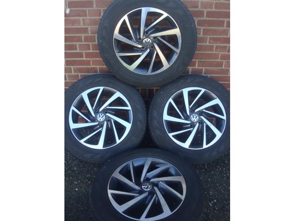 17 Inch Originele VW Woodstock Velgen en Banden 5x112