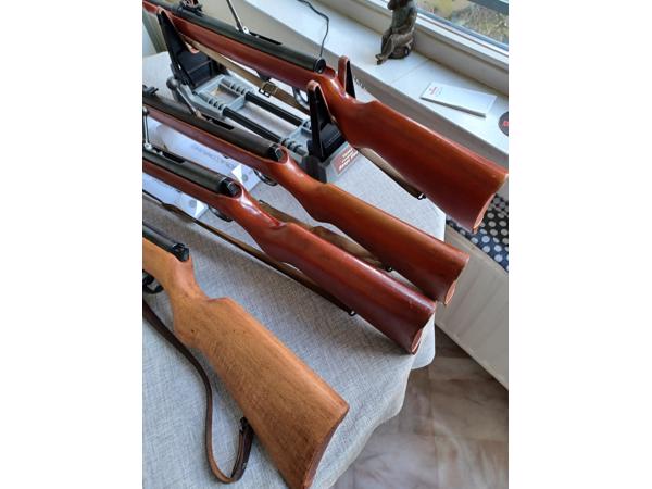 Te koop 4x Haenel 310 kermisbuks