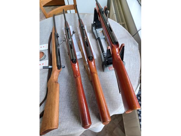 Te koop 4x Haenel 310 kermisbuks