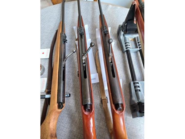 Te koop 4x Haenel 310 kermisbuks