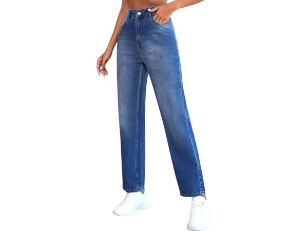Jeans blauw recht model L/40