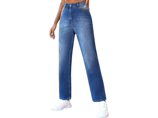 Jeans blauw recht model L/40