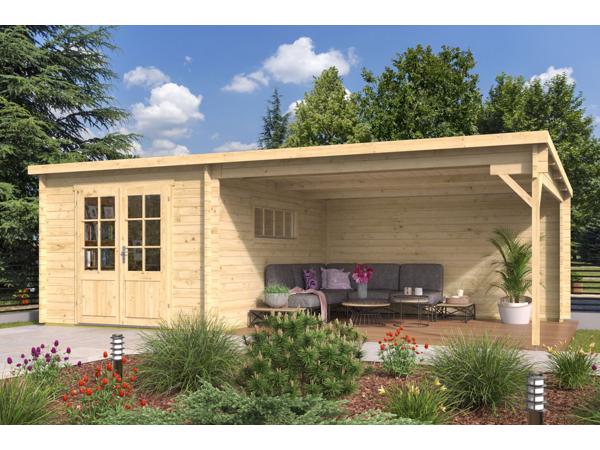 Blokhut - Tuinhuis Anton | 40 mm | vuren onbehandeld