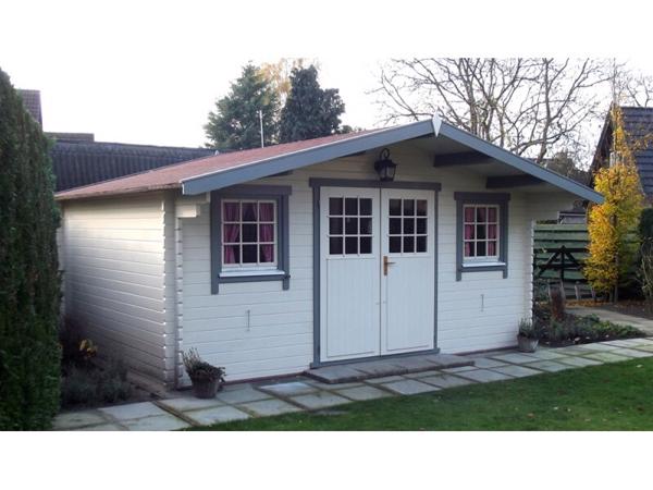 NIEUW Blokhut 5139 met zadeldak.