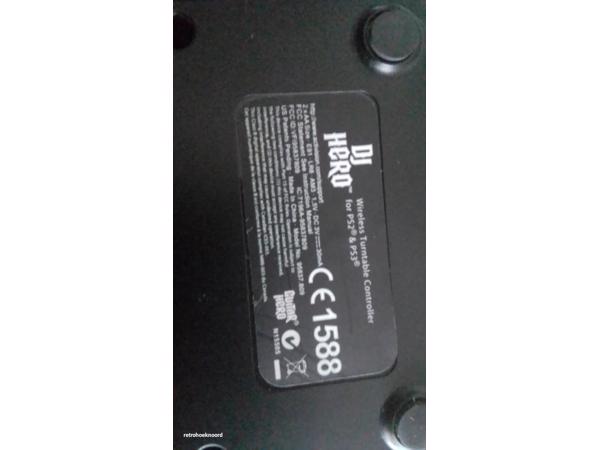 Draaitafel met DJ Hero game - Playstation 3