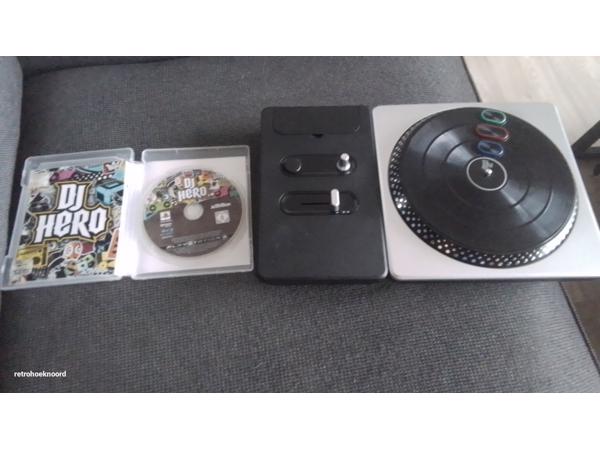 Draaitafel met DJ Hero game - Playstation 3