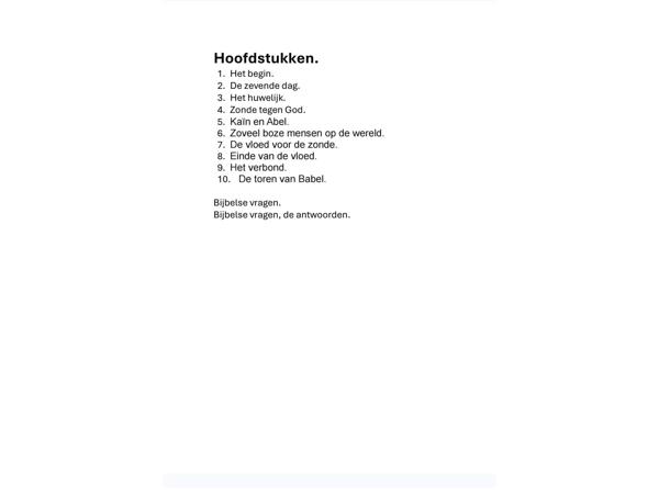 Kinderbijbel nieuw uitgebracht deel 1