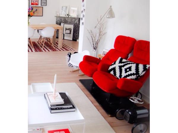 Dubbele bioscoopstoel