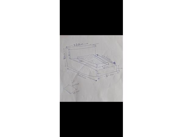 Mooi robuust bed, gratis ophalen  in Alkmaar 03-04