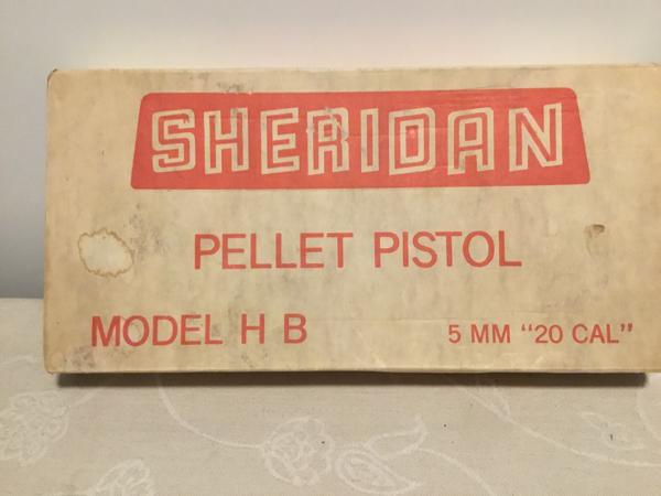 Benjamin-Sheridan Pomp pistool  Kaliber 20  5 mm