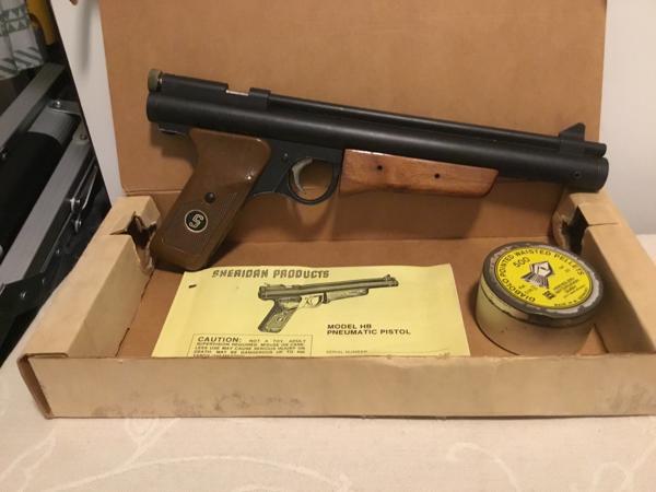 Benjamin-Sheridan Pomp pistool  Kaliber 20  5 mm
