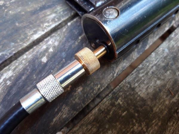 Pomp voor luchtbuks Weihrauch HW90 HW 90 met Theoben gasveer