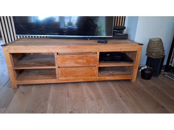 TV meubel met laden en planken
