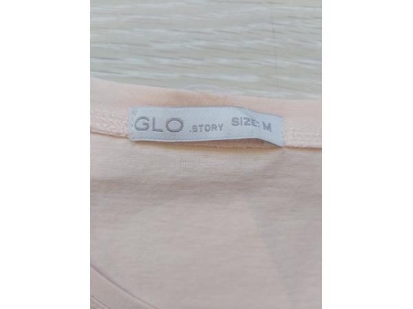 Glo-Story t-shirt cutest pie abrikoos M