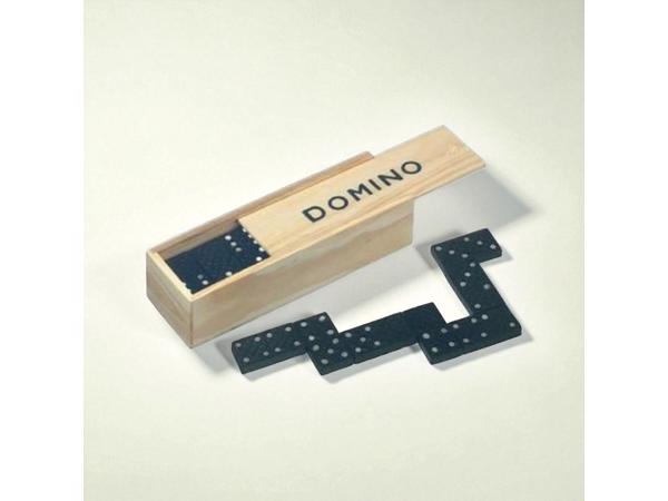 Klassieke Domino spel in houten doos bordspel