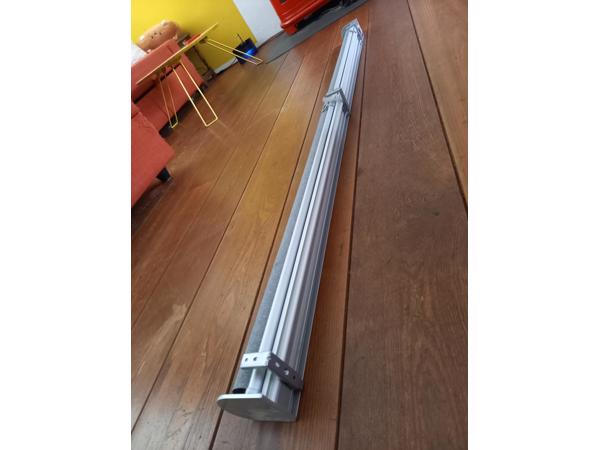 Rolgordijn 140x190 cm (bxh), grijs, verduisterend