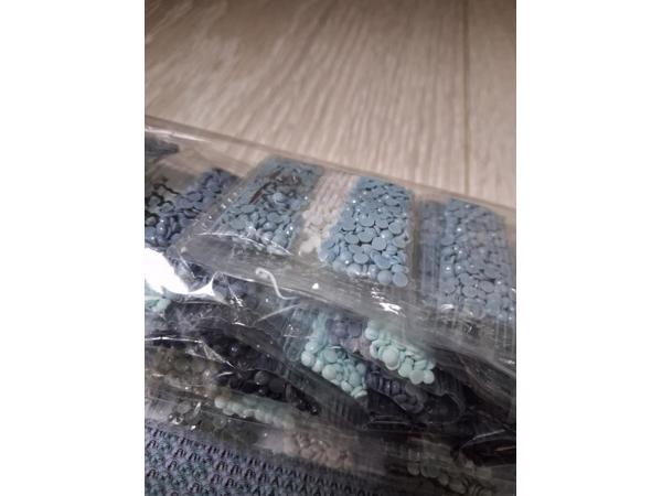 nr 79 Diamond Painting winter wolf 50x40cm (rond)