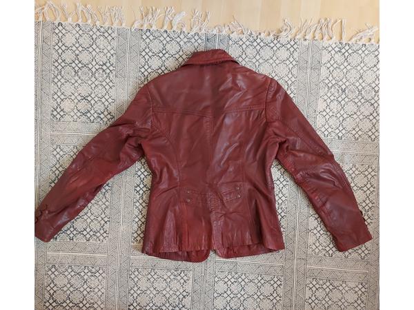 Leren damesjasje, merk Gipsy