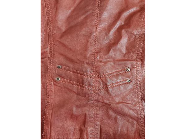 Leren damesjasje, merk Gipsy