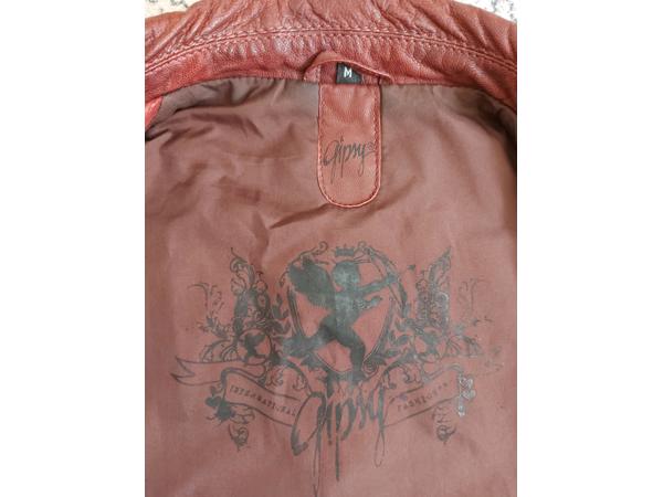 Leren damesjasje, merk Gipsy