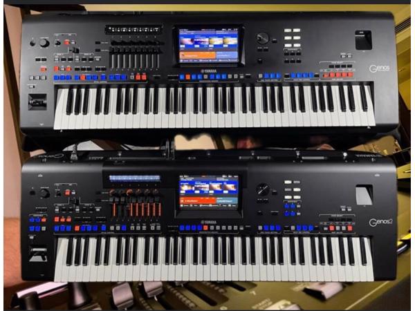 Sleutels Yamaha Genos XXL-Tyros 5 met 76 / Tyros 4 61 sleutel