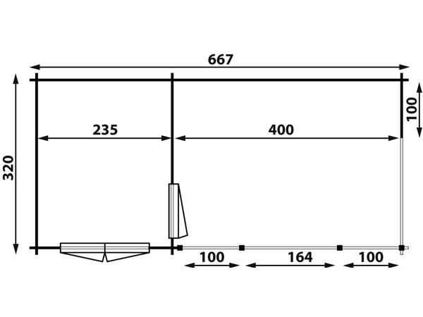 Nieuw Kapschuur 6732 met overkapping
