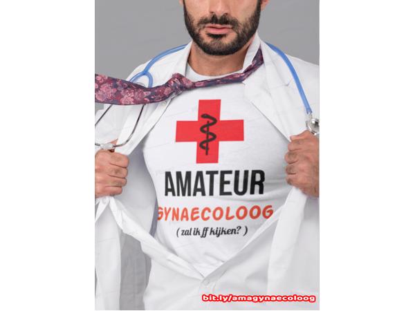 Amateur Gynaecoloog Tshirt