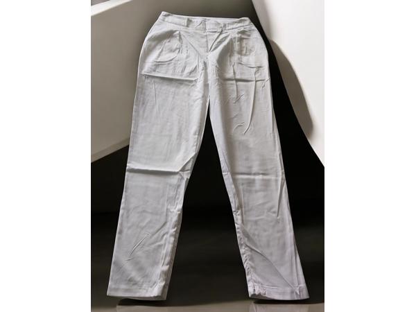 Broek wit met hoge taille L