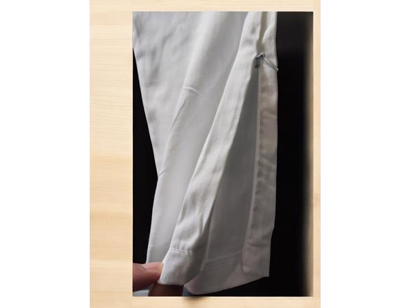 Broek wit met hoge taille L