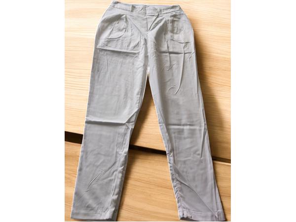 Broek wit met hoge taille L