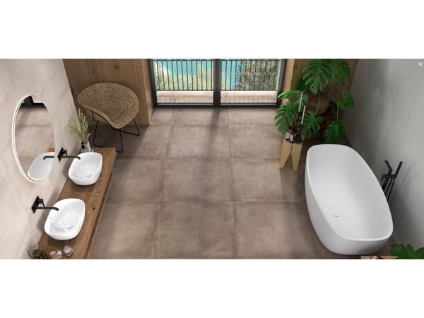 Vloertegel 60x60 cm lecco mocca ACTIE TEGEL voorraadtegels