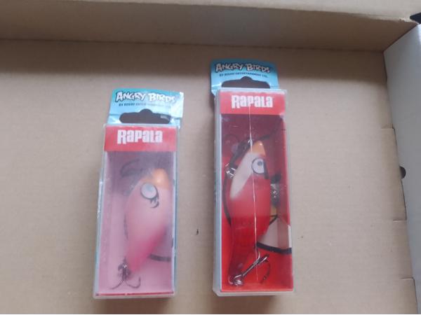 Rapala Angry Birds Pink Bird en Red bird