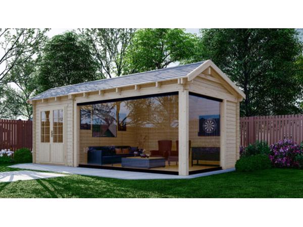 Blokhut G6734K --40mm dik--