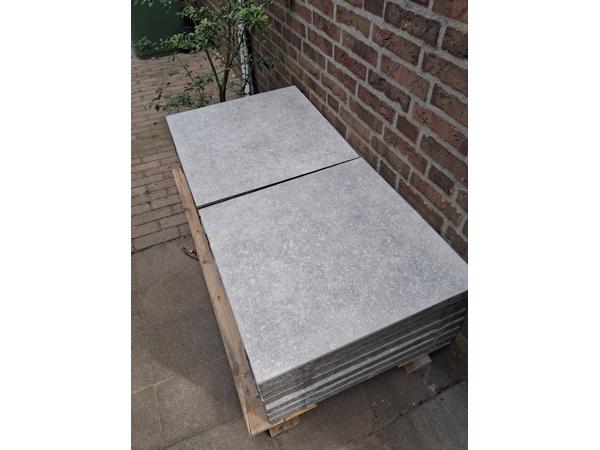 Tuintegels LUCA Grey 60 x60 x4 (nieuw)
