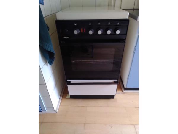 Gasfornuis vierpits met oven