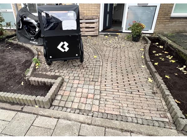 tuinbestrating klinkers en vierkant