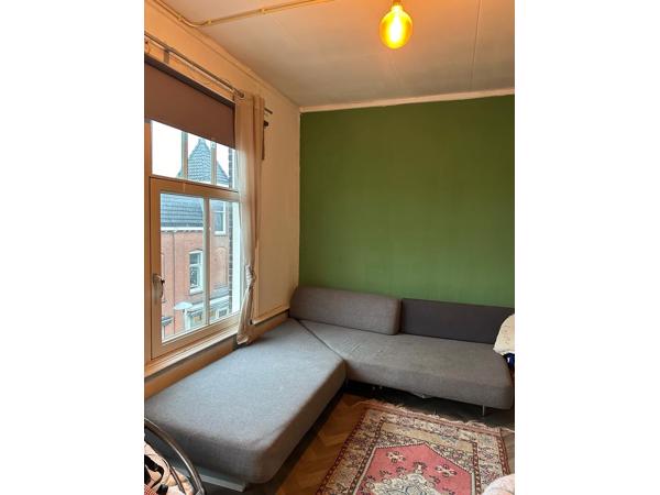 Hoekbank loungebank licht grijs