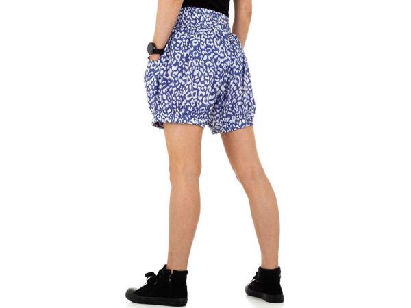 Korte broek blauw wit L/XL